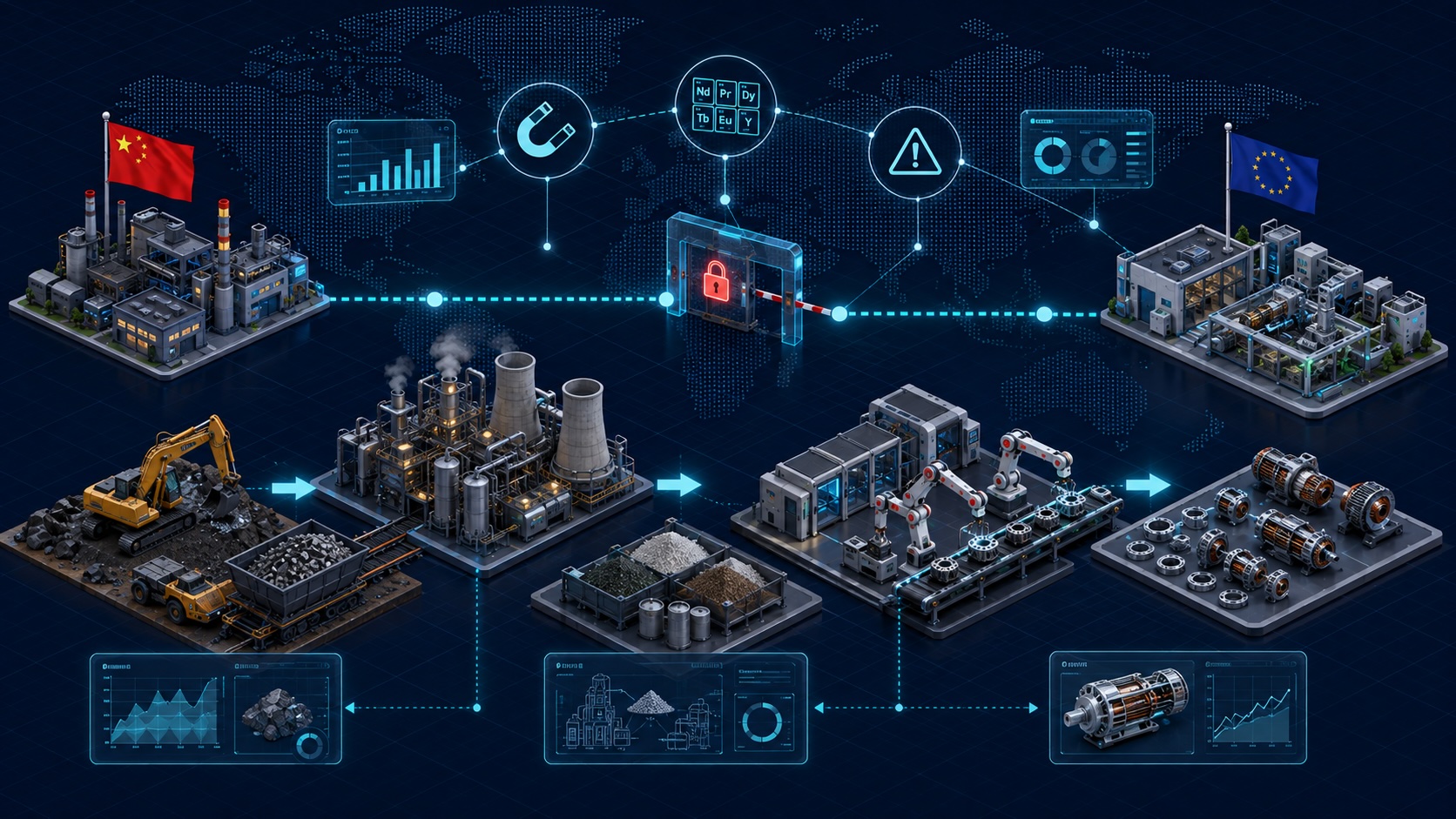 Rare Earths: What China’s New Export Restrictions Change for Your Electronics Supply Chain